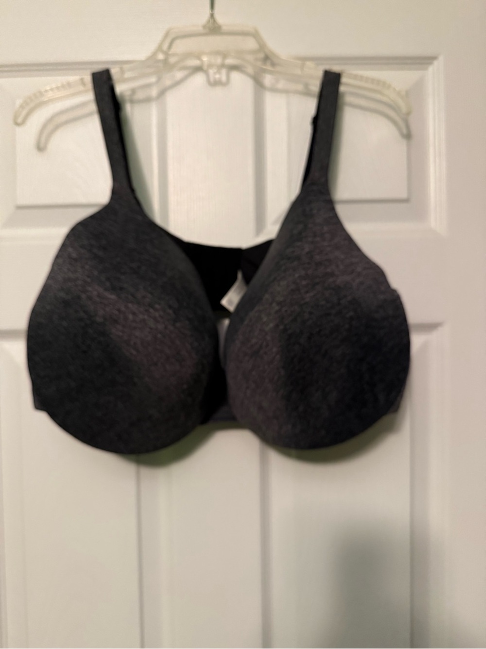 Cacique Seamless T-Shirt Bra in Charcoal